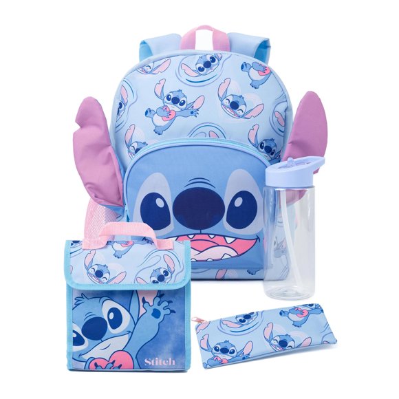 Lilo et Stitch Sac à Dos Garçons/filles avec Oreilles 3D (Lot de 4)