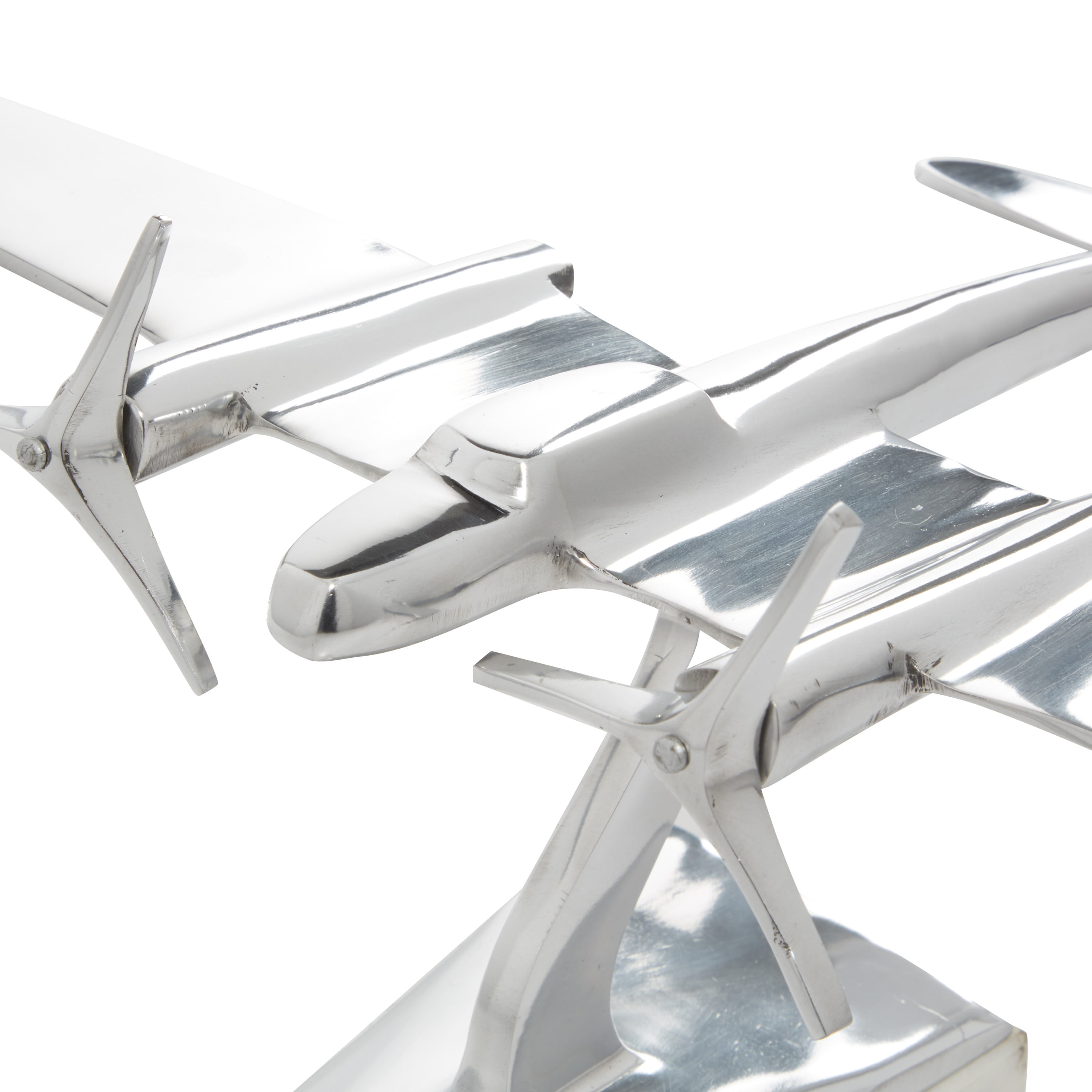 Avion polystyrène à hélice - display/présentoir 12 models x 4