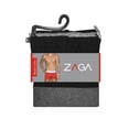 thumbnail image 2 of Bóxer Zaga para Hombre, Negro Corto Double Brush 3 Piezas Talla CH, 2 of 4