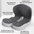 thumbnail image 3 of Cojín de asiento y respaldo MAILY Reenly Soothe+ Viscoelástica, 3 of 9
