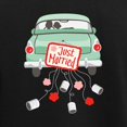 thumbnail image 3 of CafePress - Just Married Car Pajamas - Women's Short Sleeve Print T-Shirt and Pants Dark Cotton Pajama Set, 3 of 7