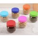thumbnail image 4 of Colored Plastic Jar Lids Set | 16 Pack - 8 Wide Mouth 86mm + 8 Regular Mouth 70mm | Fits Mason Ball Kerr Jars | Leakproof Dishwasher Safe | Multi-Color | Refrigerator Freezer Safe, 4 of 5
