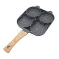 thumbnail image 3 of Frying Pan,4 Hole Frying Pan Hole Frying Pan Non Stick Frying Pan Stylish and Modern, 3 of 8