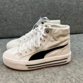 thumbnail image 1 of PU & MA High Top Platform Sneakers Casual Lace Up Fashion Shoes Mens Size 8.5, 1 of 6