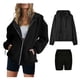 thumbnail image 1 of Puntoco Moda Mujer Casual Cuello con Capucha Manga Larga Suelta Regular Blusa Tops y Pantalones Cortos Conjuntos Liquidación Puntoco Puntoco-2600, 1 of 8