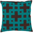 thumbnail image 2 of Jones 20-inch Decorative Geometric Down or Polyester Filled Pillow, 2 of 3