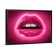 thumbnail image 3 of Cuadro Labios Neon Moderno Arte Contemporáneo Neon Lips, 3 of 4