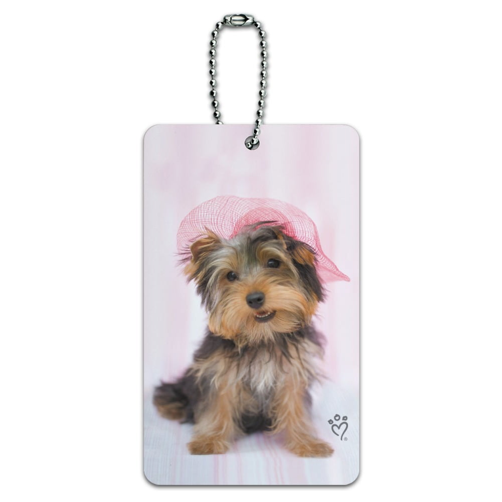 Yorkshire Terrier Business Card Holder Puppy Clipart