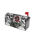 thumbnail image 2 of Bingfone Skulls Roses Magnetic Mailbox Cover Standard Size For Garden Yard Outdoor Decorations-21x18 In, 2 of 7