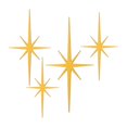 thumbnail image 2 of sunsanly 4Pcs Starburst Wall Decoration Vintage Mid-Century Modern Home Office Indoor Wall Art 3D Printed Metal Pointed Star Ornament, 2 of 8