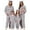 Grey, variant on Matching Family Christmas Pajamas Jumpsuit Warm Windproof Romper with Protective Hood New Year Pajamas