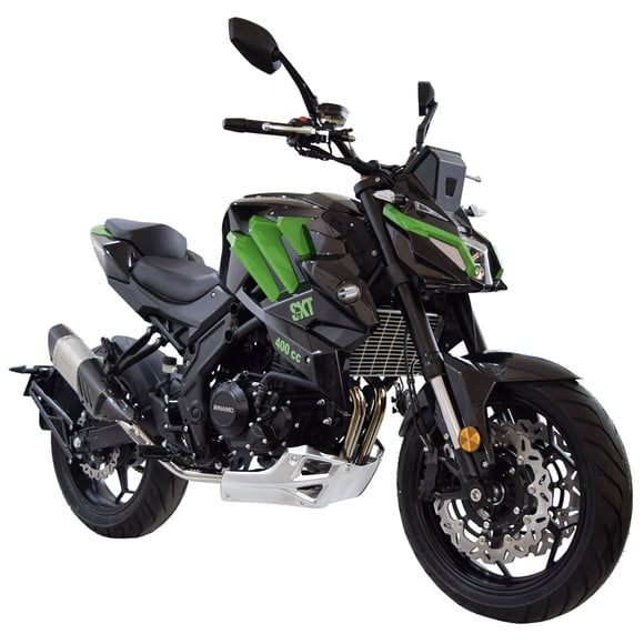 MOTOCICETA DINAMO DEPORTIVA SKT SKELETON 400 CC VERDE