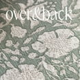 thumbnail image 6 of over&back Hand-Screened Tablecloth - Dining Table Cover - Each Tablecloth is Unique - 100% Cotton - Machine Washable - Kitchen and Home Decor - Green Floral - 70x90, 6 of 9