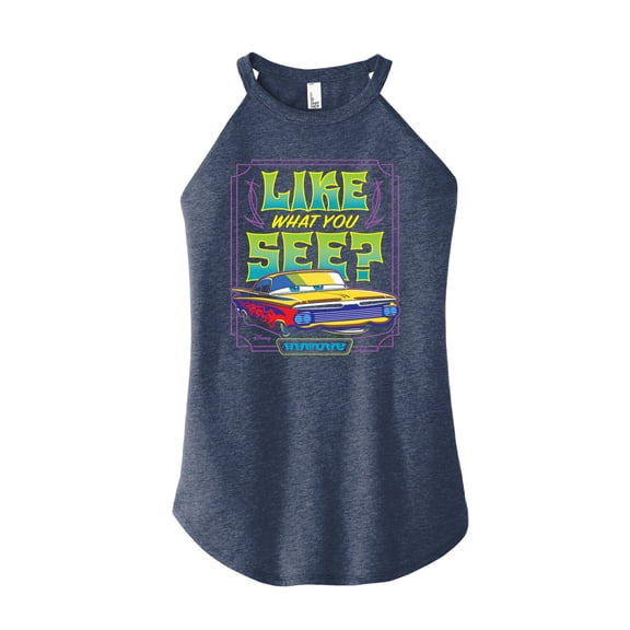 Disney Cars - Ramone Like What You See - Juniors High Neck Tank Top