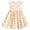 Beige, variant on Dresses for Girls Ruffles Sleeve Cute Prints Summer Casual Kids Flowy Play Dress Red Size 11