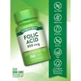 thumbnail image 3 of Folic Acid 800 mcg | 250 Tablets | Vegan, Non-GMO & Gluten Free | by Nature's Truth, 3 of 7