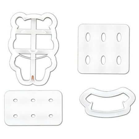 

Three-dimensional Animal Biscuits Mold DIY Biscuits 3D Plastic Mold Baking