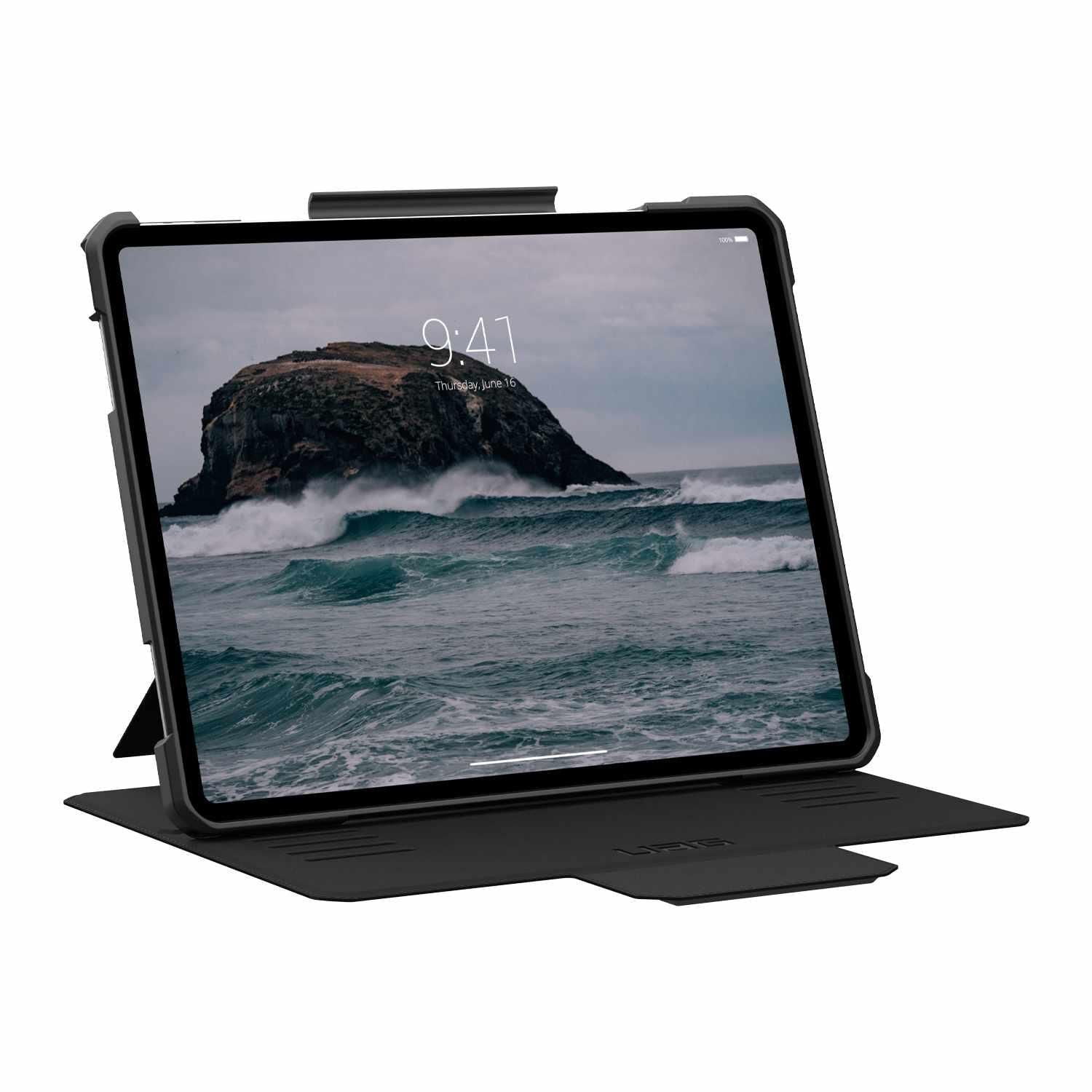 UAG Étui Robuste Metropolis SE Folio Noir pour iPad Air 13 2024