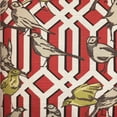 thumbnail image 3 of Plutus Bird Forest Multicolor Luxury Throw Pillow, 3 of 3