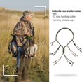 thumbnail image 3 of YOPTOP Hunting Duck Wild Bird Call Decoy Rope 12 Rings Lanyard Whistle Sling (B), 3 of 8