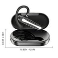 Headset Wireless Earpiece Earphone HandsFree For Cellphones Driving Ear
