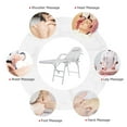 thumbnail image 3 of Costway Portable Tattoo Parlor Spa Salon Facial Bed Beauty Massage Table Chair, 3 of 9