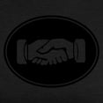 thumbnail image 3 of CafePress - Psi Upsilon Handshake T Shirt - Womens Tri-blend T-Shirt, 3 of 4