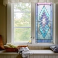 thumbnail image 5 of Geometric Pattern Colorful Window Stickers, PVC Waterproof and Dustproof UV blackout Glass Window Stickers,Static Cling Window Film Non-Adhesive Removable for Home Living Room Window Decals, 5 of 6