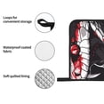 thumbnail image 4 of Sikiie Fierce Red Viper Graphic Art Oven Mitts and Pot Holders, Silicone Oven Gloves, Heat Resistant Oven Mitts 4Pcs Set, 4 of 6