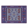 thumbnail image 1 of Afghan Cutting Board, Timeless Tribal Pattern with Middle Eastern Folklore Traditional Afghan Shapes Dots, Decorative Tempered Glass Cutting and Serving Board, Small Size, Multicolor, by Ambesonne, 1 of 1