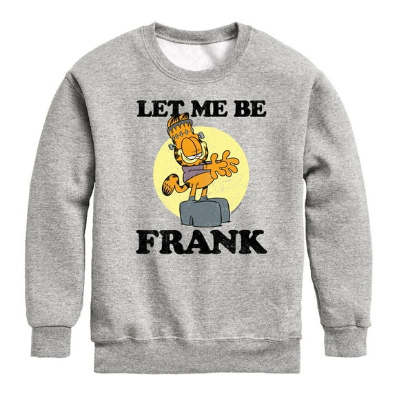Garfield - Let Me Be Frank - Toddler And Youth Crewneck Fleece Sweatshirt