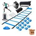 thumbnail image 1 of Set 21 Piezas De Accesorios  Bloosom De Entrenamiento De Fútbol Con Conos Azul, 1 of 4