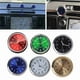 thumbnail image 1 of Reloj de tablero de mini automóvil 1.57 "Reloj magnético adhesivo analógico luminoso Pequeño reloj decorativo para automóvil, motocicleta, bicicleta, oficina en casa: manecillas brillantes, caja de, 1 of 2