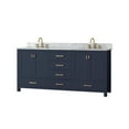 thumbnail image 3 of Avanity MODERO-VS72-NB-C Modero 72" Free Standing Double Basin Vanity Set - Blue, 3 of 3