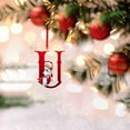 26 Alphabet Christmas Tree Hanging Decorations Christmas Tree