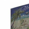 thumbnail image 2 of Luxe Metal Art 'Relax Palm Chair' by James and Kathleen Mazzotta, Metal Wall Art, 12"x16", 2 of 9