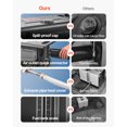 thumbnail image 3 of VEVOR Diesel Heater, 8KW, DC 12V/24V, All in One Portable Diesel Air Heater with Bluetooth APP Control, Remote Control and LCD Screen, Trolley Design, 3 of 9