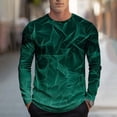 thumbnail image 1 of Blusas y camisas de manga larga con cuello redondo, moda casual para hombre, estampado deportivo, blusas de manga larga con cuello redondo, camisas para hombre, blusa de poliéster, 1 of 5