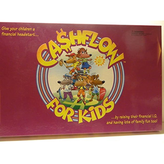 CASHFLOW para el juego de mesa KIDS con mensaje de bonificación exclusivo de Robert Kiyosaki The Rich Dad Company 687308559012