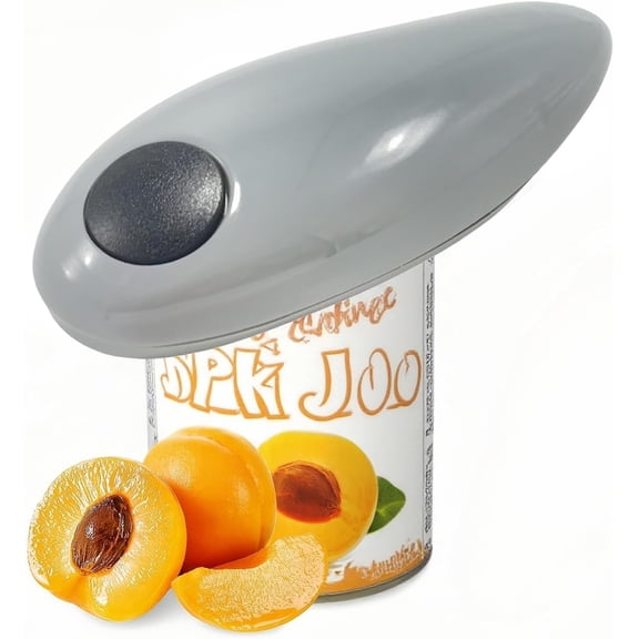 Cooks Professional Electric Can Opener,Automatic Can Openers for Seniors, Arthritic Patients A Great Kitchen Gadget,Hands Free Operation Can Openers,One Touch Design (Grey)