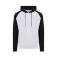 thumbnail image 1 of AWDis - Sudadera modelo Baseball para hombre (Gris Jaspeado/Negro Jet), 1 of 2