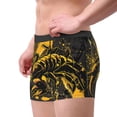 thumbnail image 2 of Fotbe Urban Graffiti Scorpion Illustration Calzoncillos Tipo Boxer con Bolsa de Soporte Total para Hombre, X-Temp Fresco, Transpirable y de Secado Rápido-Small, 2 of 5