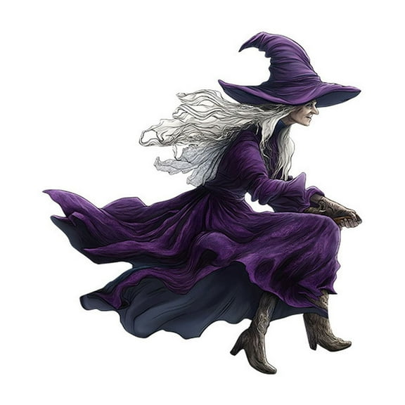 Brooms Witch Ornament Wooden Festival Decoration Window Decoration Porch Hanging