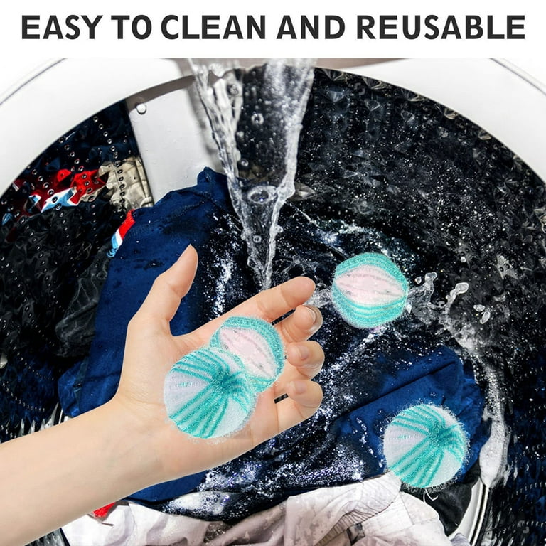 Pet Hair Remover for Laundry - Non-Toxic Reusable Dryer Balls