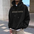 thumbnail image 5 of WILLBEST Sudaderas para Hombre, Otoño e Invierno, Talla Grande, sin Capucha, Moda, Prenda Superior, Sudadera De Gran Tamaño con Cuello Redondo XGrande, 5 of 5