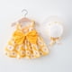 thumbnail image 2 of Primavera Verano Nuevo Pequeño Crisantemo Arco Grande Sombrero De Paja Falda Niña Nvbao Vestido Conjunto De Ropa, 2 of 3