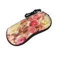 Fresh Colorful Roses Sunglasses Case Neoprene UltraLight and
