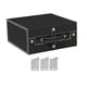thumbnail image 2 of Caja organizadora portátil para tarjetas coleccionables. negro gris, 2 of 9