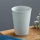 thumbnail image 1 of Zhuge Vasos de paja de trigo irrompibles, juego de 4 vasos de plástico reutilizables, vasos para beber agua para cocina, camping, fiestas, color gris, 1 of 5