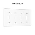 thumbnail image 2 of Game Capture Switch Cover Decorative Wall Plate / 4-Gang 4-Toggle / Standard Size 4.5x8 in, 2 of 5